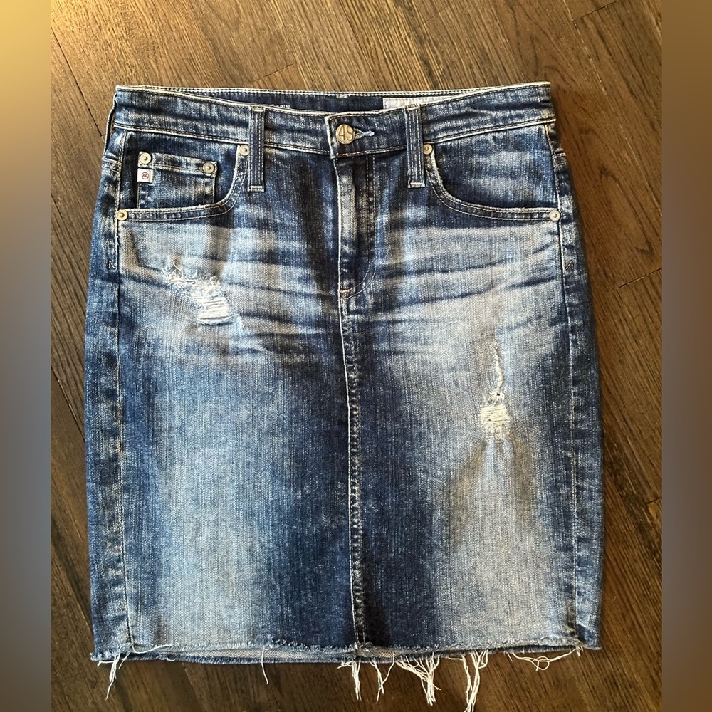 AG. Andriano Goldschmied jean skirt. Size 27R